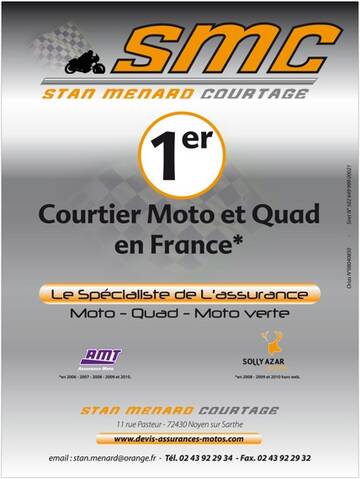 découvrez l'assurance moto smc, une solution adaptée à vos besoins pour protéger votre deux-roues. bénéficiez d'une couverture complète, d'une assistance 24/7 et de tarifs compétitifs. roulez en toute sérénité avec smc !